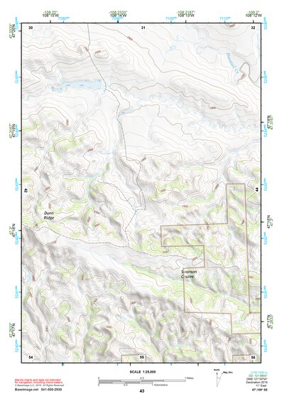47108SE Page 43 Winnett Topo Preview 1