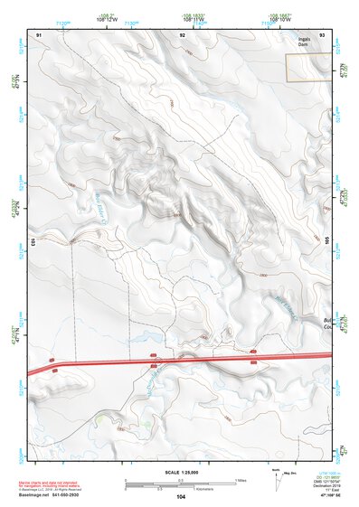 47108SE Page 104 Winnett Topo Preview 1