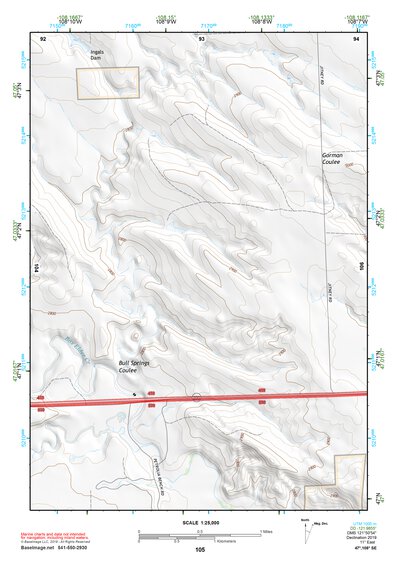 47108SE Page 105 Winnett Topo Preview 1