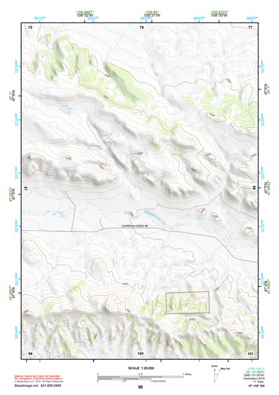 47108SW Page 88 Winnett Topo Preview 1