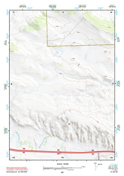 47108SW Page 91 Winnett Topo Preview 1