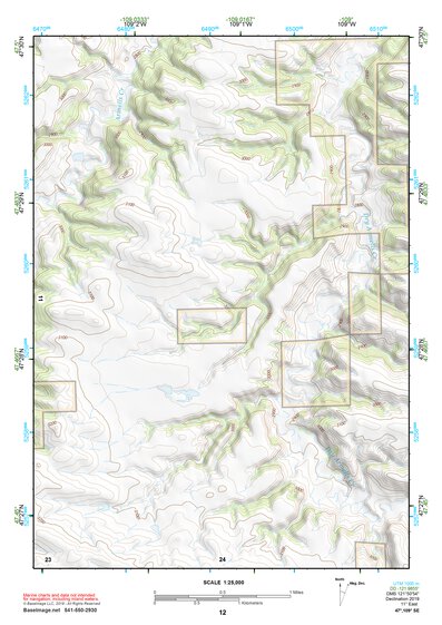 47109SE Page 12 Lewistown Topo Preview 1