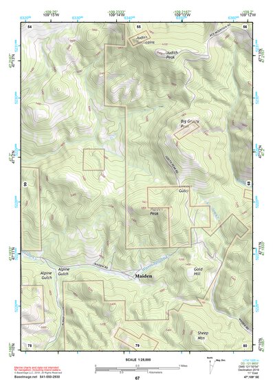 47109SE Page 67 Lewistown Topo Preview 1