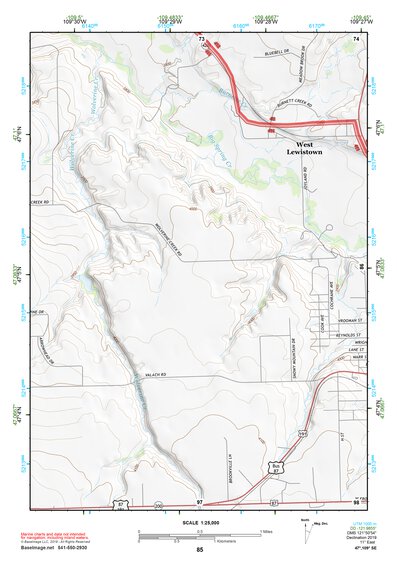 47109SE Page 85 Lewistown Topo Preview 1