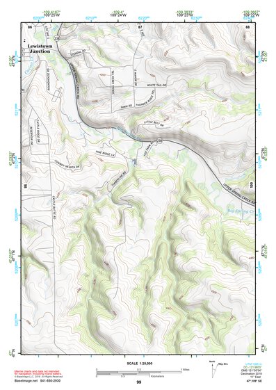 47109SE Page 99 Lewistown Topo Preview 1