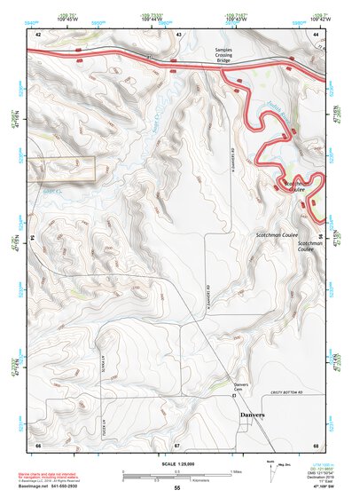 47109SW Page 55 Lewistown Topo Preview 1