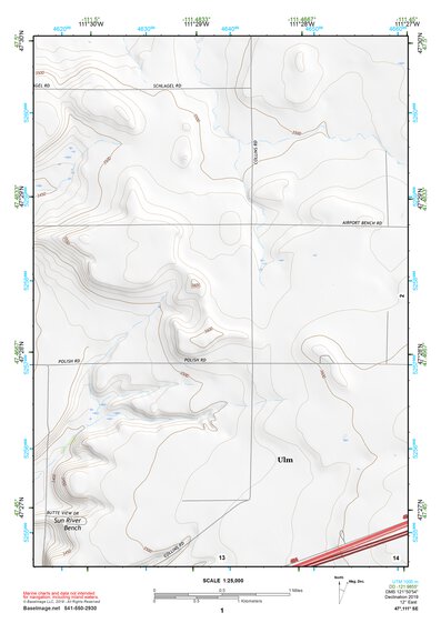 47111SE Page 1 Great Falls South Topo Preview 1