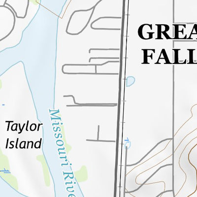47111SE Page 5 Great Falls South Topo Preview 2