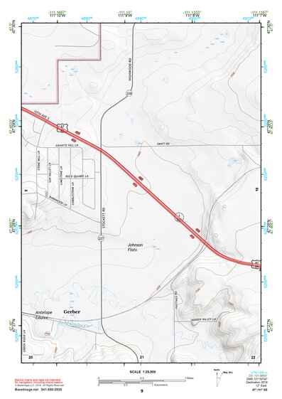 47111SE Page 9 Great Falls South Topo Preview 1