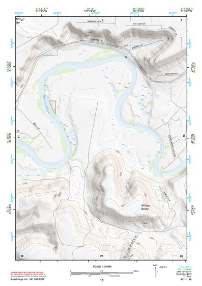 47111SE Page 15 Great Falls South Topo Preview 1