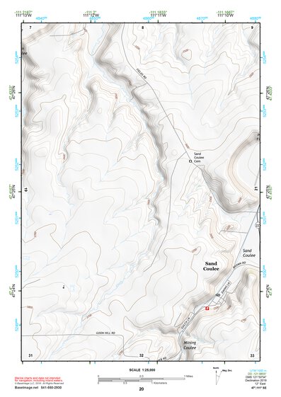 47111SE Page 20 Great Falls South Topo Preview 1