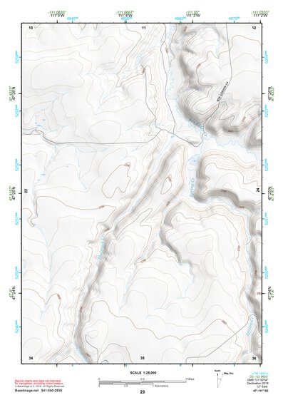 47111SE Page 23 Great Falls South Topo Preview 1