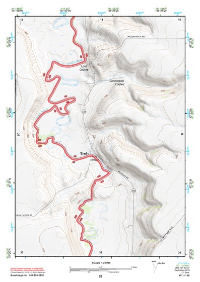 47111SE Page 26 Great Falls South Topo Preview 1