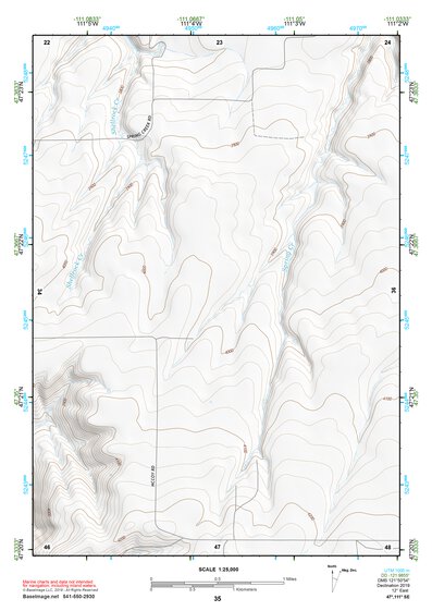 47111SE Page 35 Great Falls South Topo Preview 1