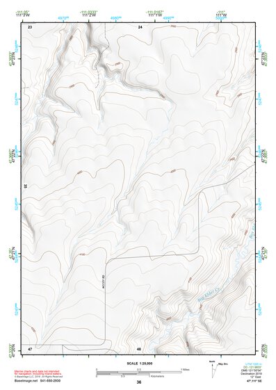 47111SE Page 36 Great Falls South Topo Preview 1