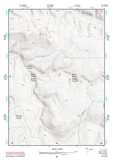 47111SE Page 53 Great Falls South Topo Preview 1