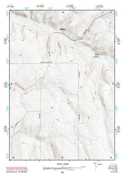 47111SE Page 54 Great Falls South Topo Preview 1