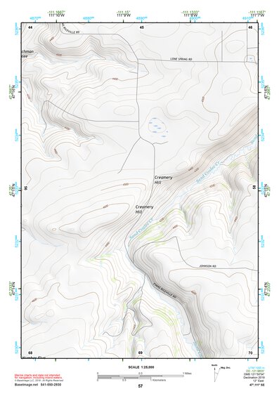 47111SE Page 57 Great Falls South Topo Preview 1