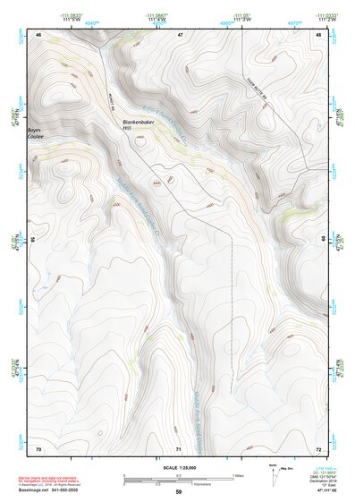 47111SE Page 59 Great Falls South Topo Preview 1
