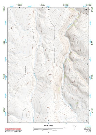 47111SE Page 75 Great Falls South Topo Preview 1