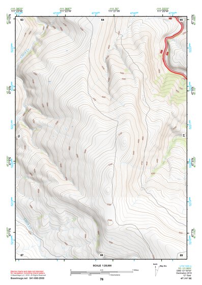 47111SE Page 76 Great Falls South Topo Preview 1