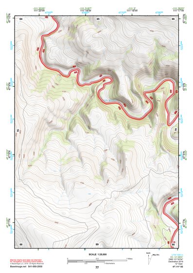 47111SE Page 77 Great Falls South Topo Preview 1