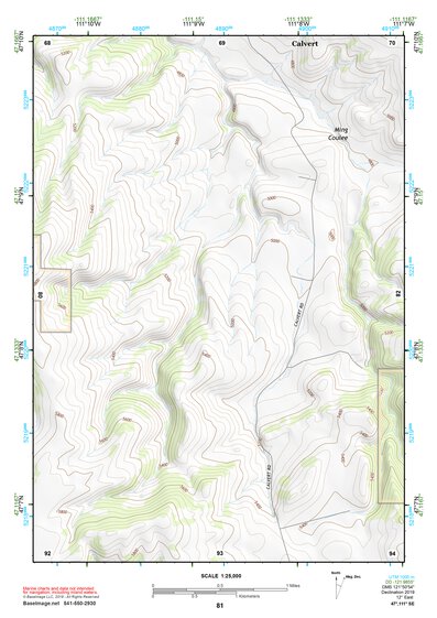 47111SE Page 81 Great Falls South Topo Preview 1