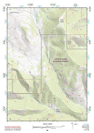 47111SE Page 84 Great Falls South Topo Preview 1