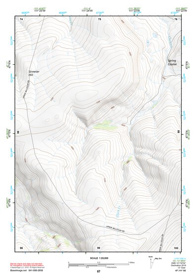 47111SE Page 87 Great Falls South Topo Preview 1