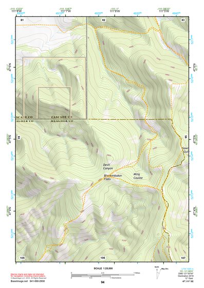47111SE Page 94 Great Falls South Topo Preview 1