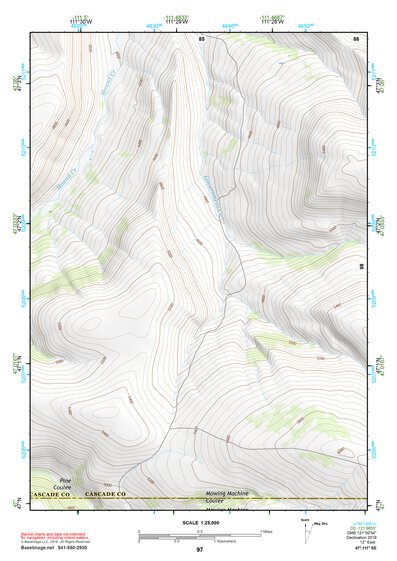 47111SE Page 97 Great Falls South Topo Preview 1
