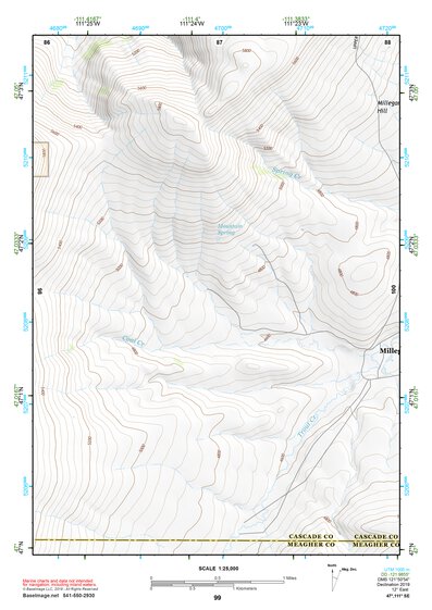 47111SE Page 99 Great Falls South Topo Preview 1