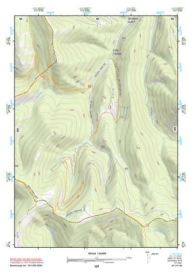 47111SE Page 107 Great Falls South Topo Preview 1