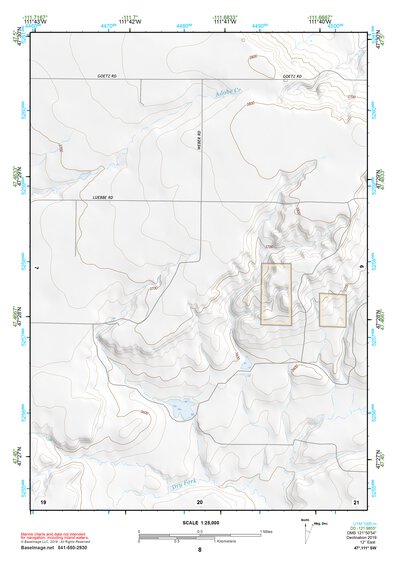 47111SW Page 8 Great Falls South Topo Preview 1