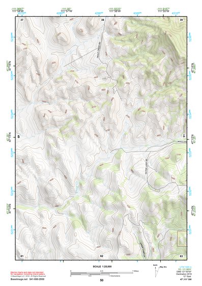 47111SW Page 50 Great Falls South Topo Preview 1