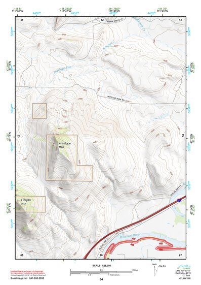 47111SW Page 54 Great Falls South Topo Preview 1