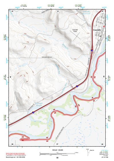 47111SW Page 55 Great Falls South Topo Preview 1
