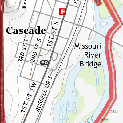 47111SW Page 56 Great Falls South Topo Preview 3