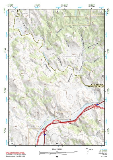 47111SW Page 74 Great Falls South Topo Preview 1