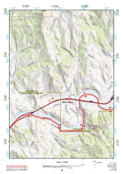 47111SW Page 75 Great Falls South Topo Preview 1