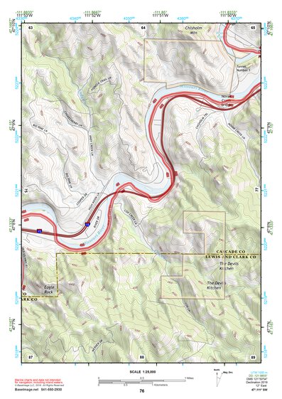 47111SW Page 76 Great Falls South Topo Preview 1