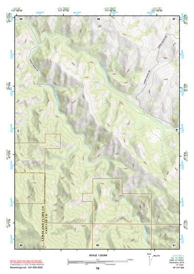 47111SW Page 78 Great Falls South Topo Preview 1