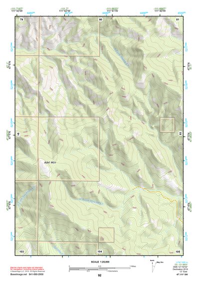 47111SW Page 92 Great Falls South Topo Preview 1