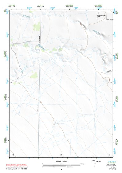 47112NE Page 8 Choteau Topo Preview 1