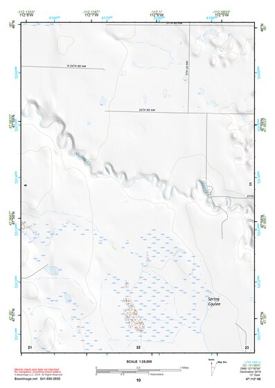 47112NE Page 10 Choteau Topo Preview 1