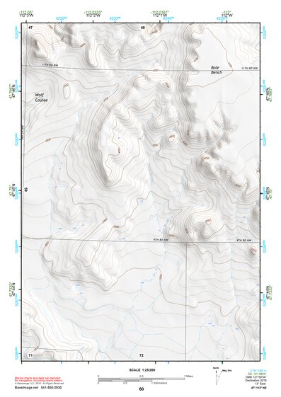 47112NE Page 60 Choteau Topo Preview 1
