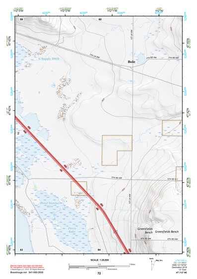 47112NE Page 72 Choteau Topo Preview 1