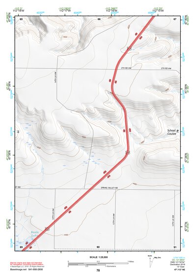 47112NE Page 78 Choteau Topo Preview 1