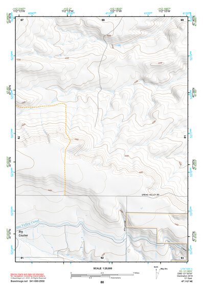 47112NE Page 80 Choteau Topo Preview 1