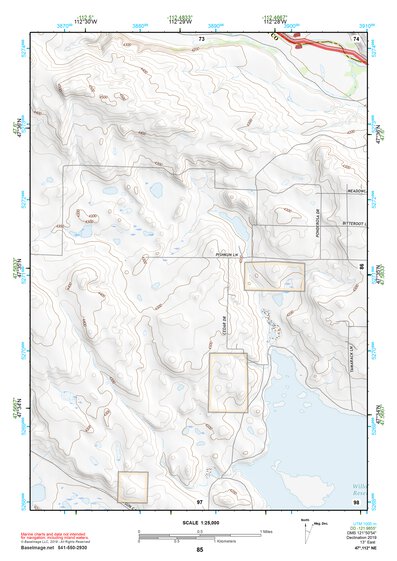 47112NE Page 85 Choteau Topo Preview 1